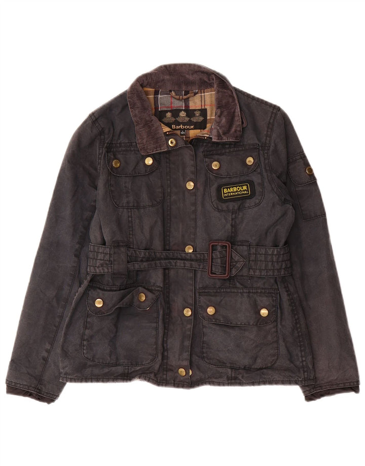 Barbour Girls Utility Jacket 10-11 ans Grand Noir