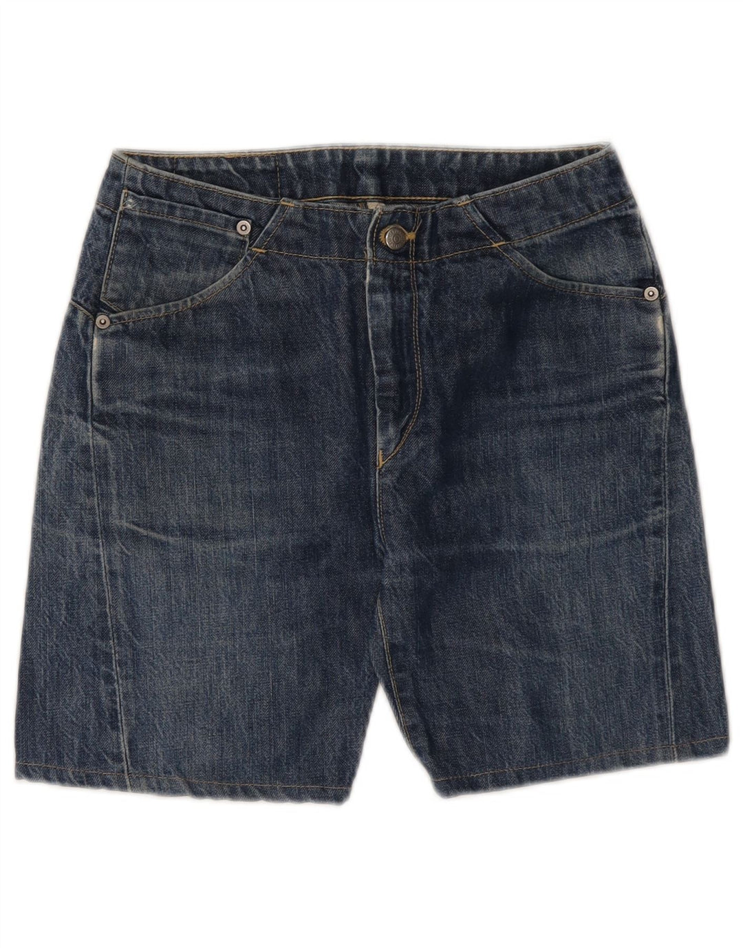 LEVI'S Short en Jean Femme W26 Petit Bleu