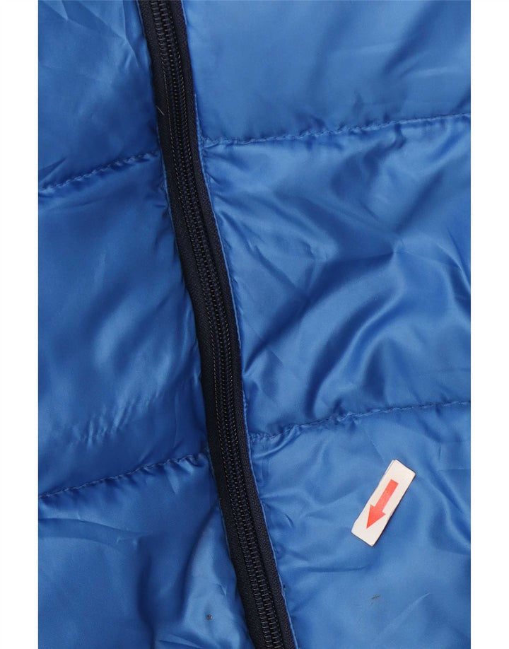 Replay Veste matelassée à capuche pour hommes UK 38 Bleu moyen Polyester