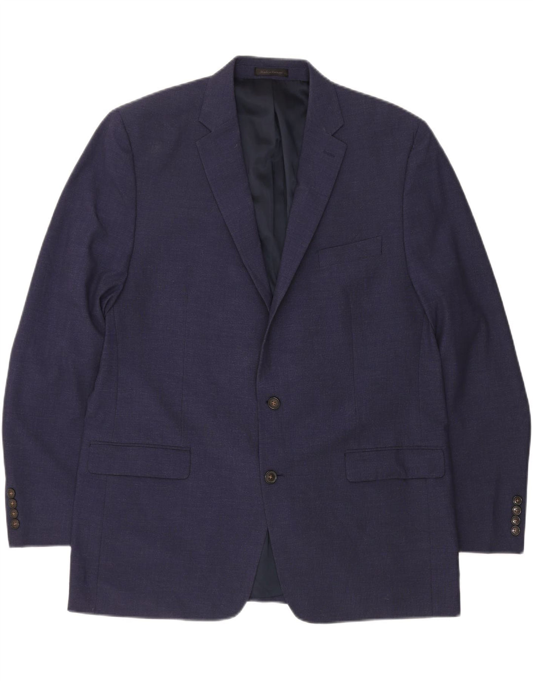 CHAPS Veste Blazer 2 Boutons Homme UK 46 3XL Bleu Marine Polyester