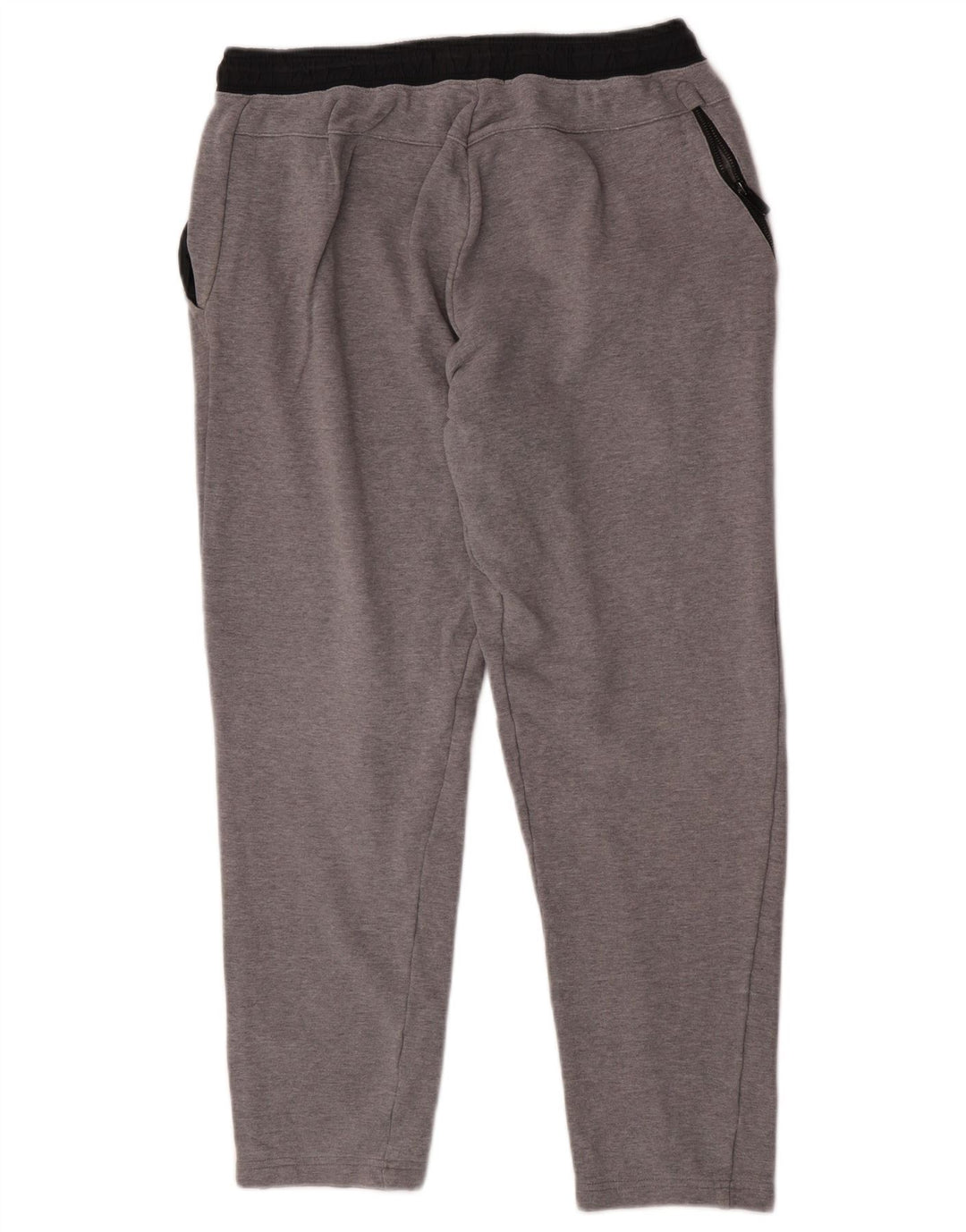 Nike Pantalon de survêtement pour homme Large en coton color block gris