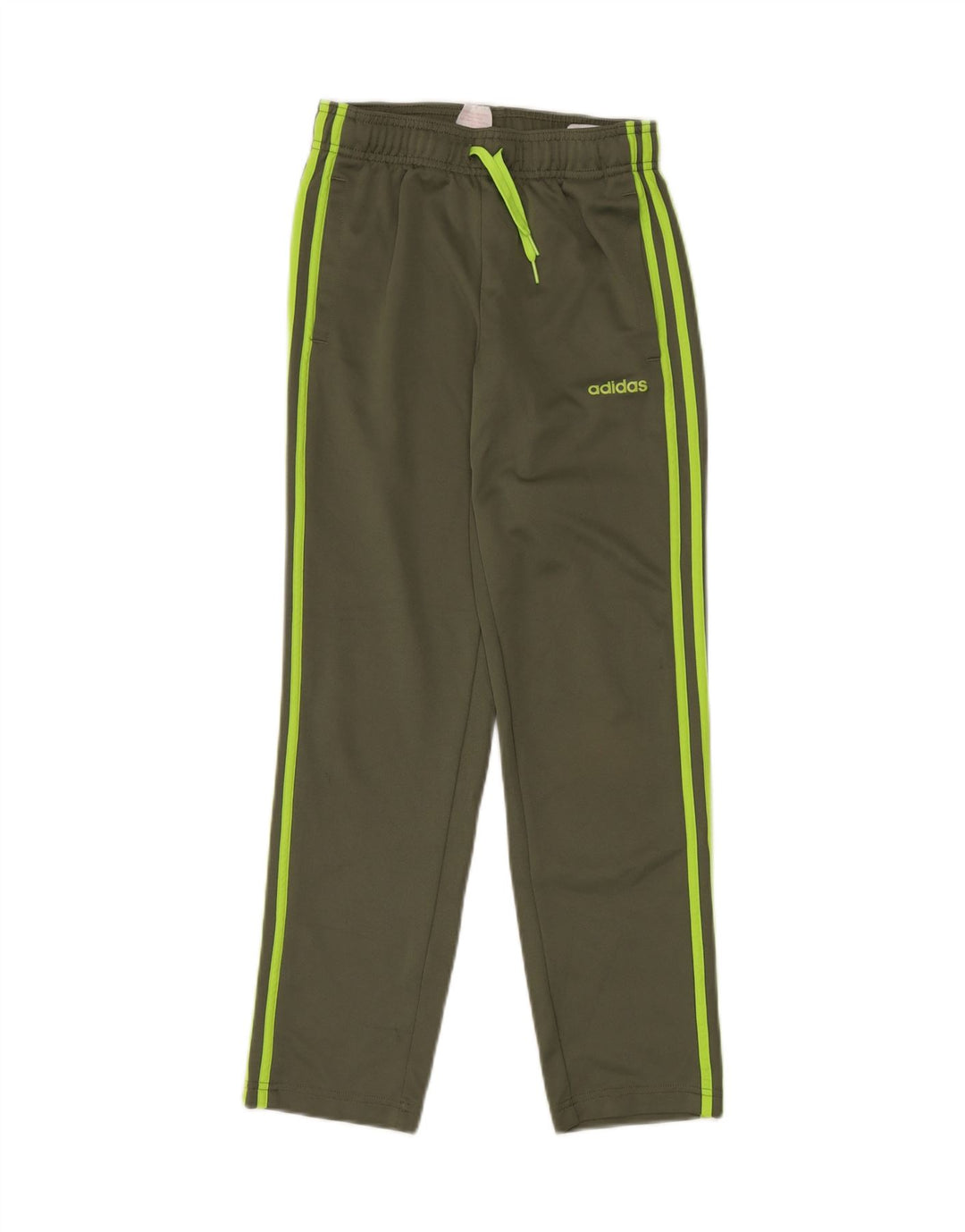 ADIDAS Pantalon de Survêtement Climalite Garçon 11-12 ans Kaki Polyester