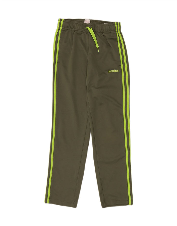 ADIDAS Pantalon de Survêtement Climalite Garçon 11-12 ans Kaki Polyester