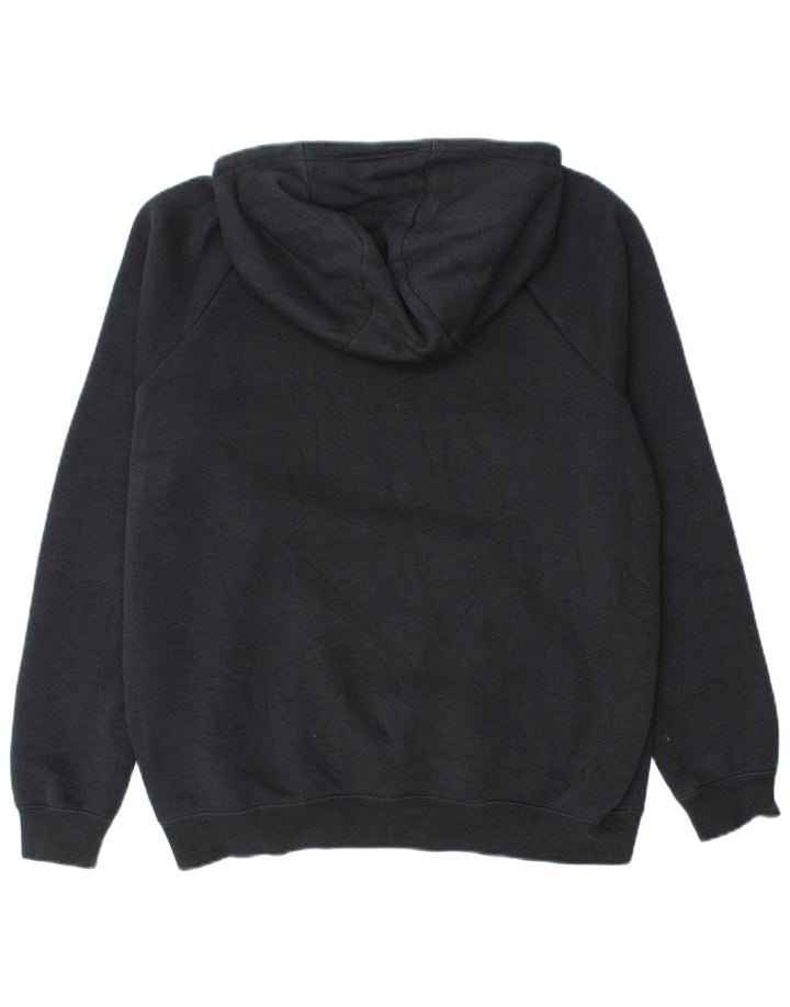 NIKE Pull à capuche graphique pour homme en coton noir moyen