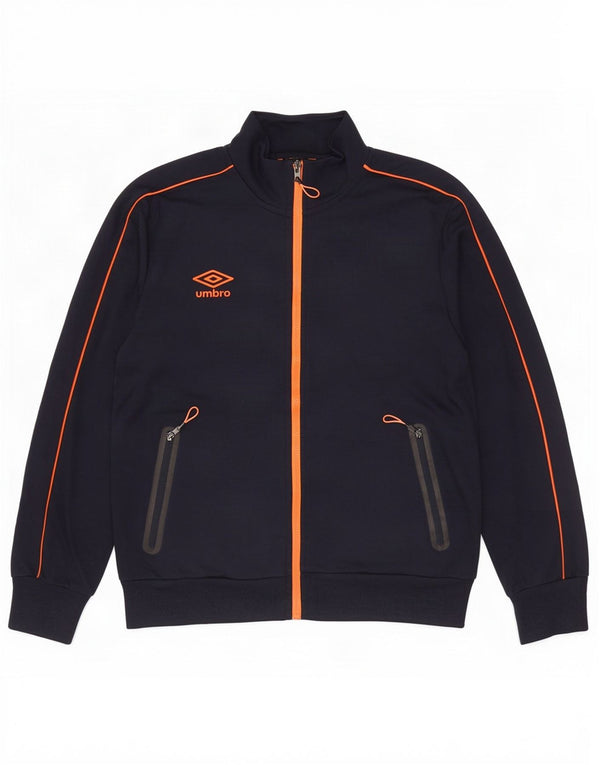 Umbro Veste de Survêtement Homme Bleu Marine Moyen Polyester