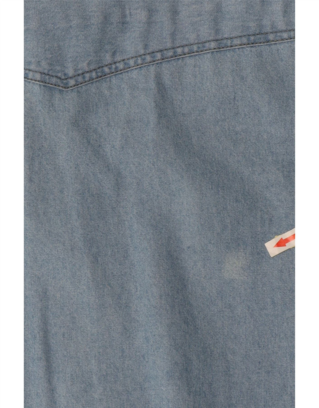 ARIZONA Chemise en jean à manches courtes pour homme, grand bleu