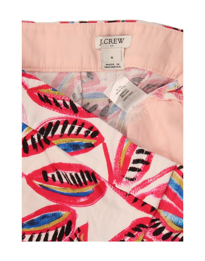 J. CREW Womens Chino Shorts US 6 Medium W32  Multicoloured Floral Cotton Vintage J. Crew and Second-Hand J. Crew from Messina Hembry 