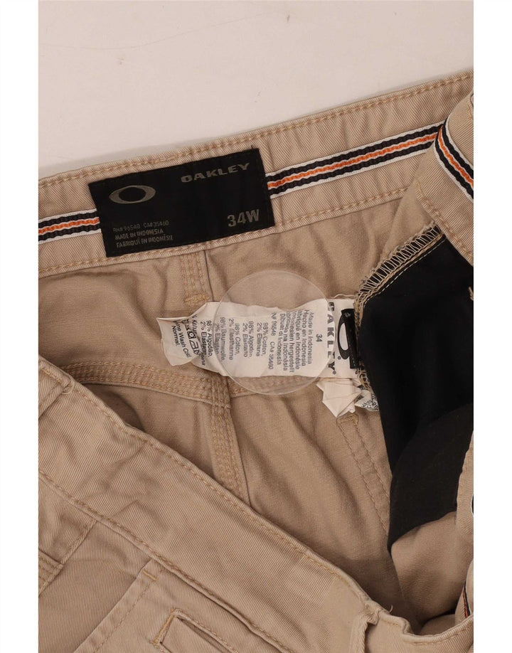 Oakley Short Chino Homme W34 Large Beige Coton