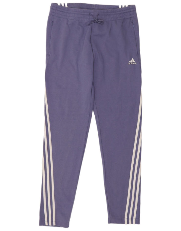 Adidas Pantalon de survêtement pour femme Joggers UK 4-6 XS Violet Coton