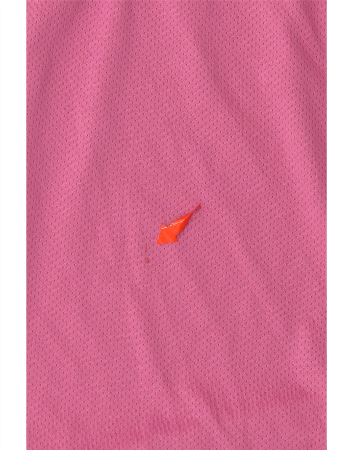 NIKE Short de sport pour femme US 12/14 Large Rose Polyester