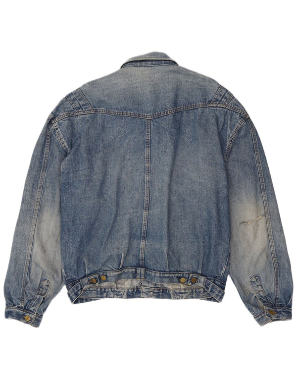 veste en jean homme vintage UK 42 XL Bleu