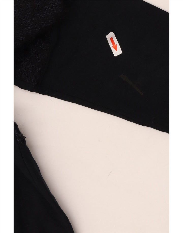 Zara Pull à col rond pour homme Petit color block bleu marine