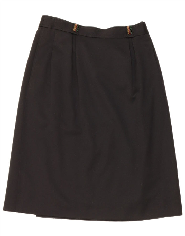 Les Copains Jupe trapèze W26 Small Noir Femme