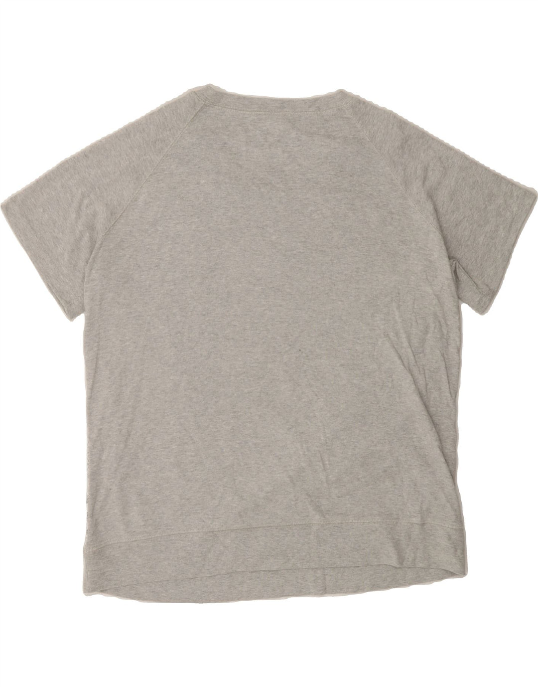 EDDIE BAUER Womens Abstract Pattern T-Shirt Top UK 18 XL Grey Cotton Vintage Eddie Bauer and Second-Hand Eddie Bauer from Messina Hembry 