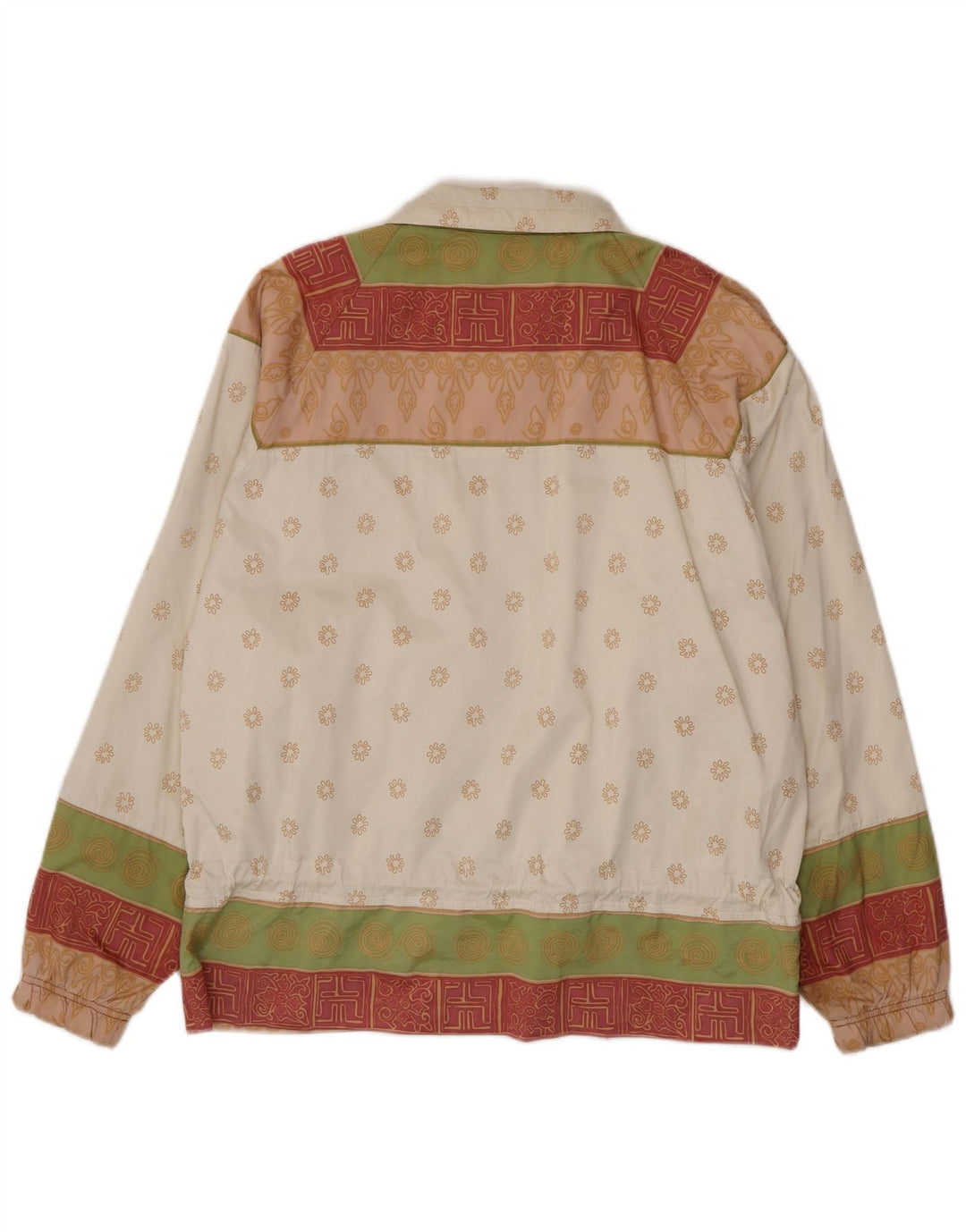 HEAD Veste Bomber Femme UK 20 2XL Blanc Floral