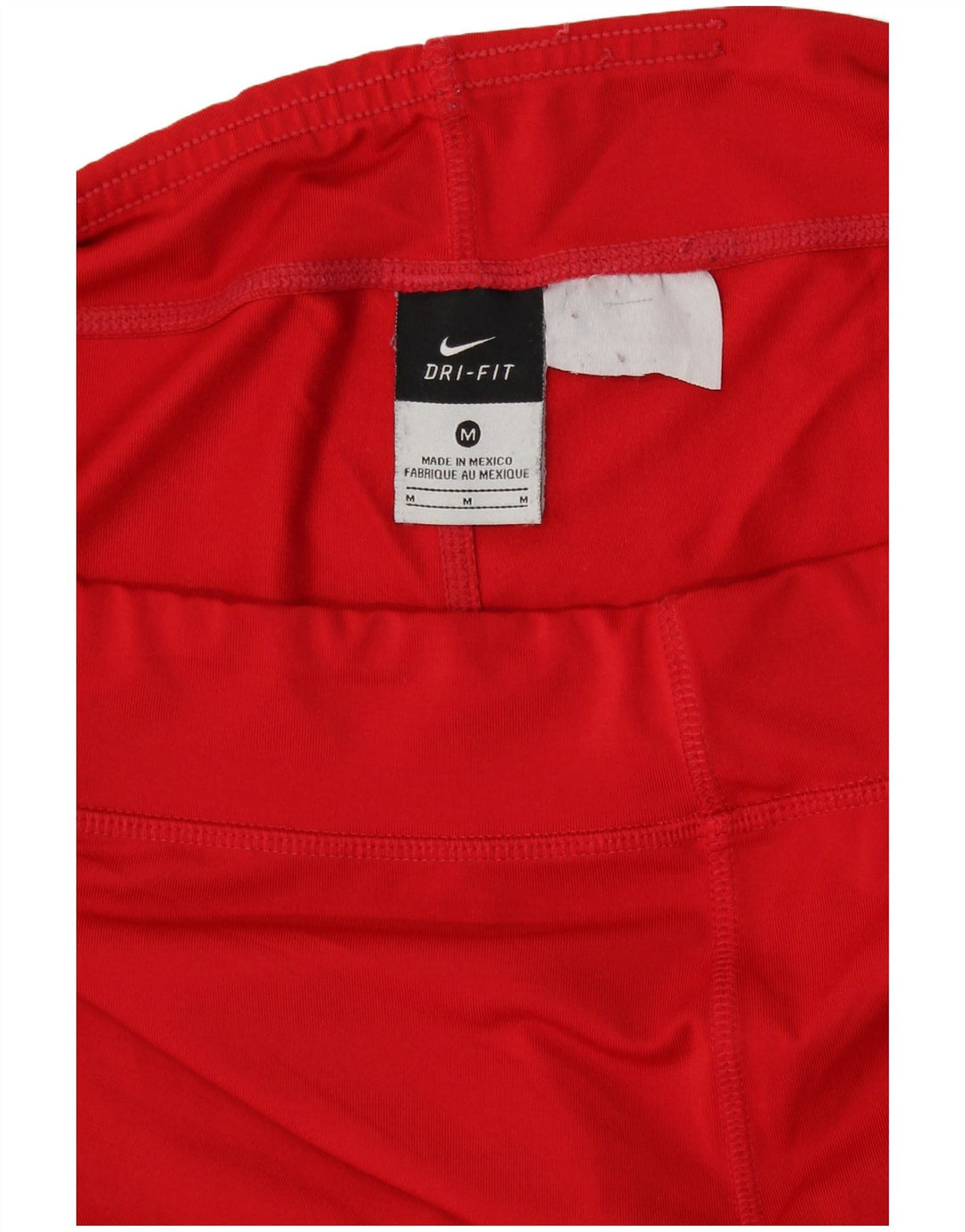 NIKE Short de sport Dri Fit pour femme UK 14 Rouge moyen