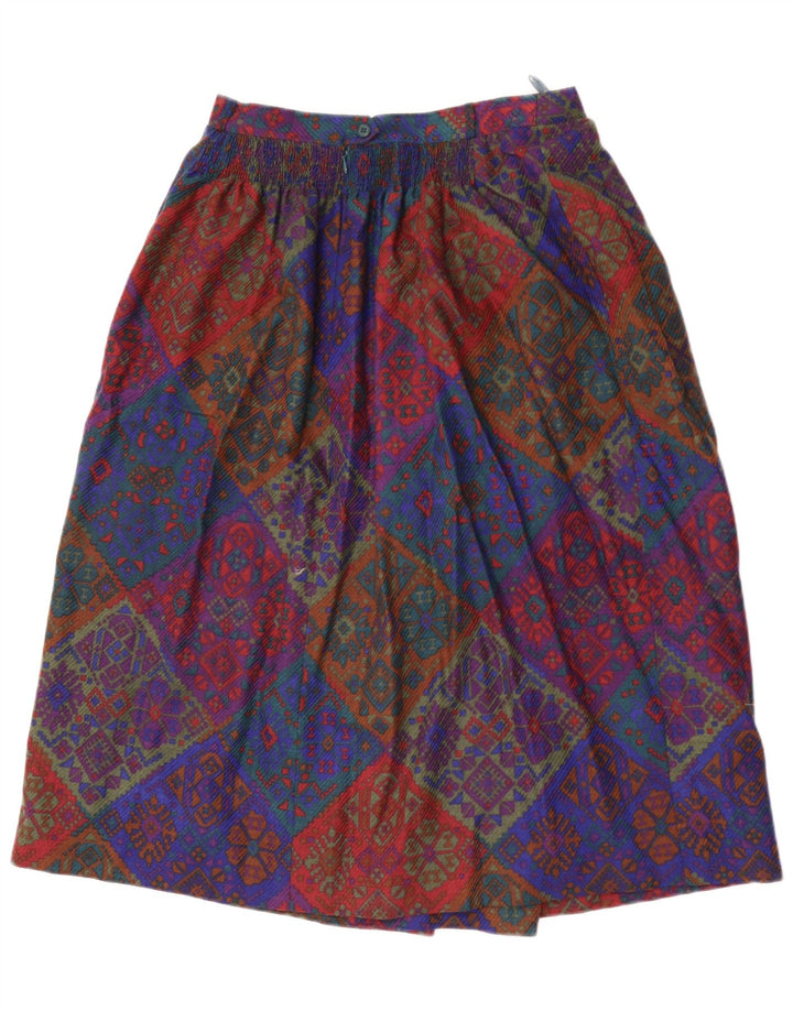 Jupe trapèze taille haute femme Basler W28 moyen multicolore géométrique