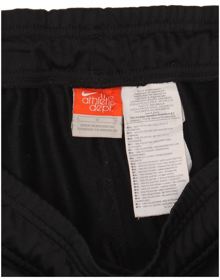 Nike Pantalon de survêtement pour femme UK 16 Large Noir Polyester