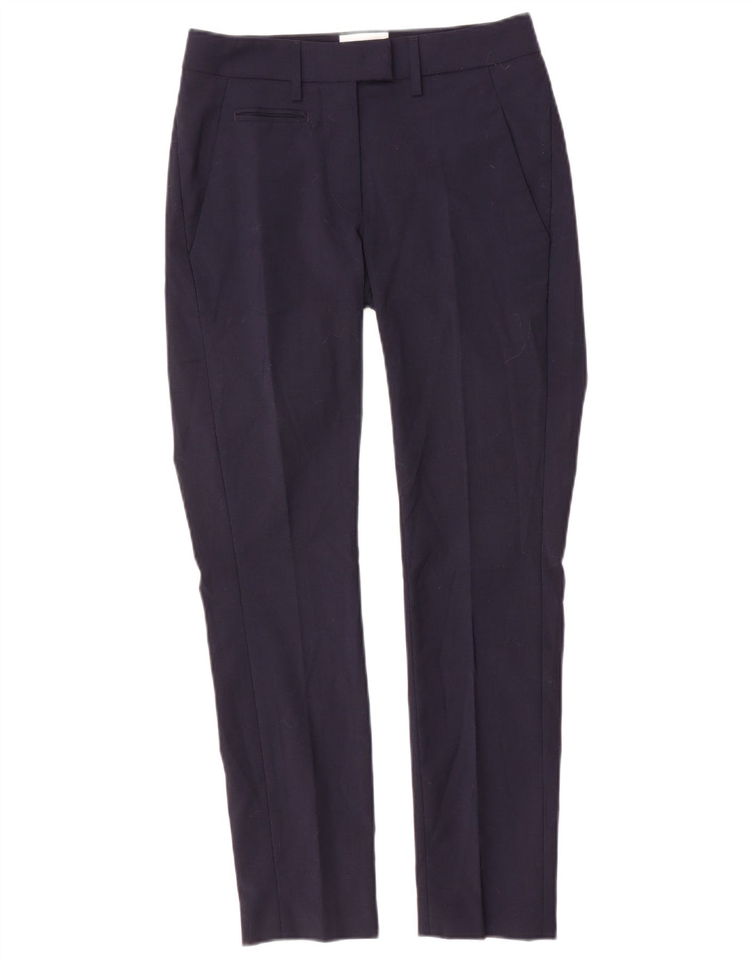 Dondup Pantalon de Costume Slim Femme W25 L27 Bleu Marine Polyester