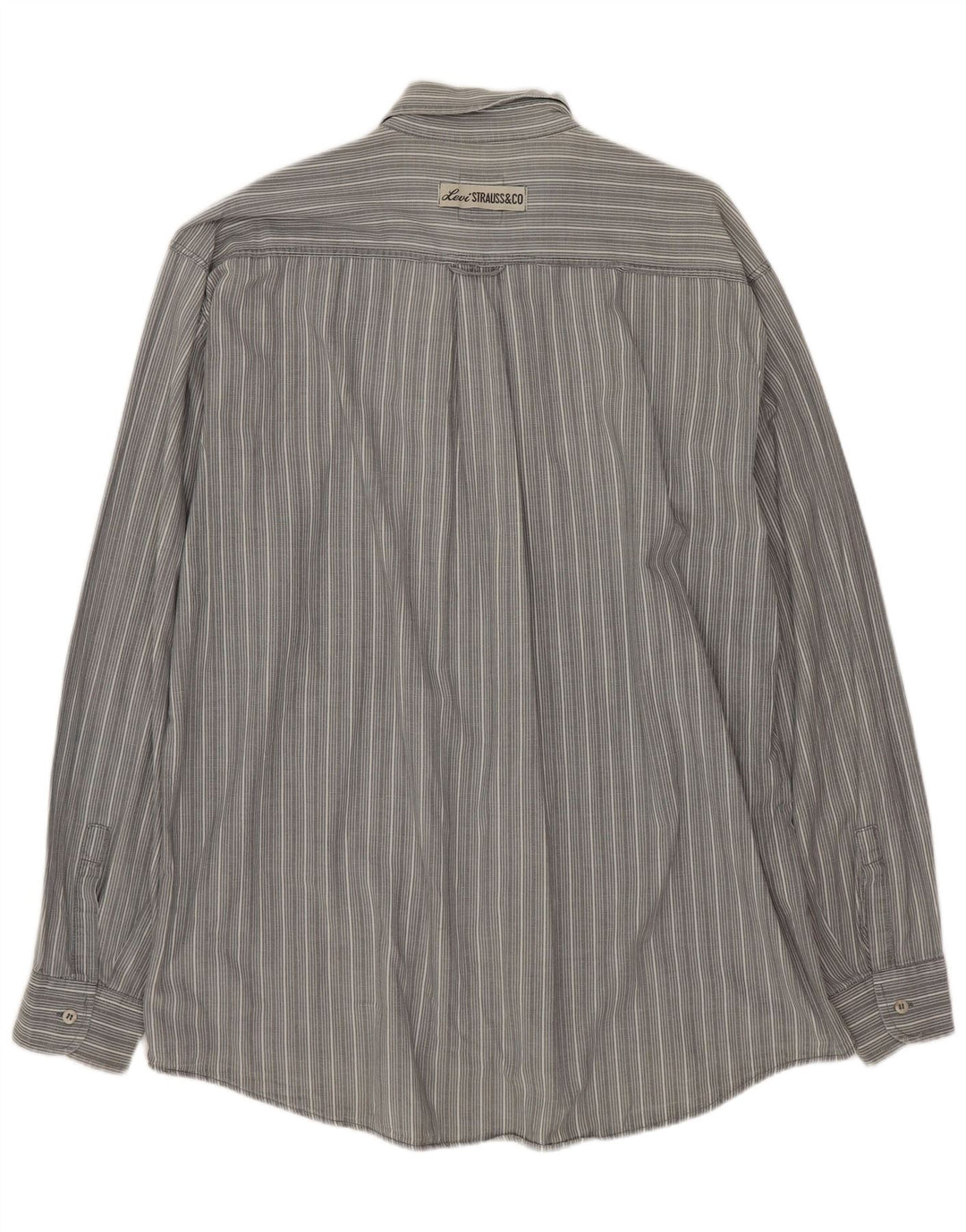 LEVI'S Chemise Homme XL Gris Rayure