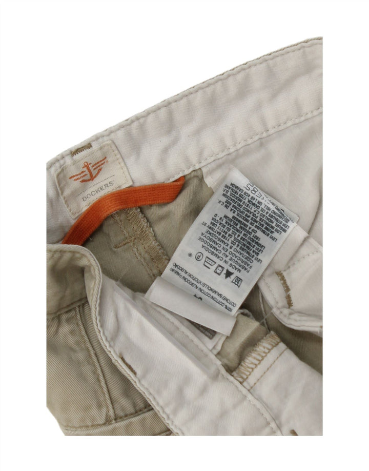 DOCKERS Mens Chino Shorts W34 Large Beige Cotton Vintage Dockers and Second-Hand Dockers from Messina Hembry 