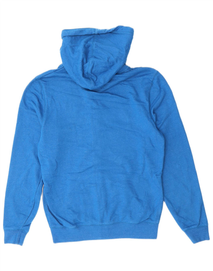 JACK WILLS Sweat à capuche zippé Salcombe Devon pour homme, coupe classique, petit bleu