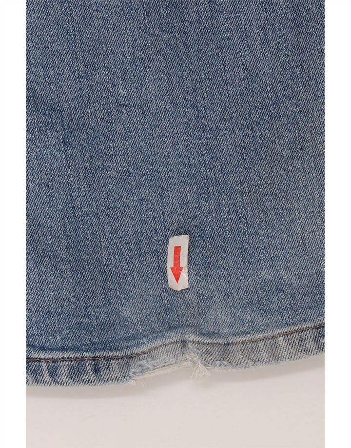 Wrangler Jean droit homme W34 L30 bleu coton