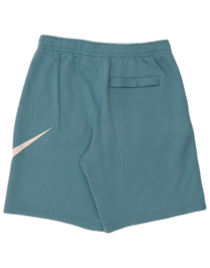 Nike Short de sport graphique en coton bleu moyen pour homme