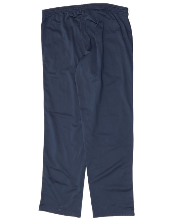 Reebok Pantalon De Survêtement Homme Large Bleu Marine Polyester