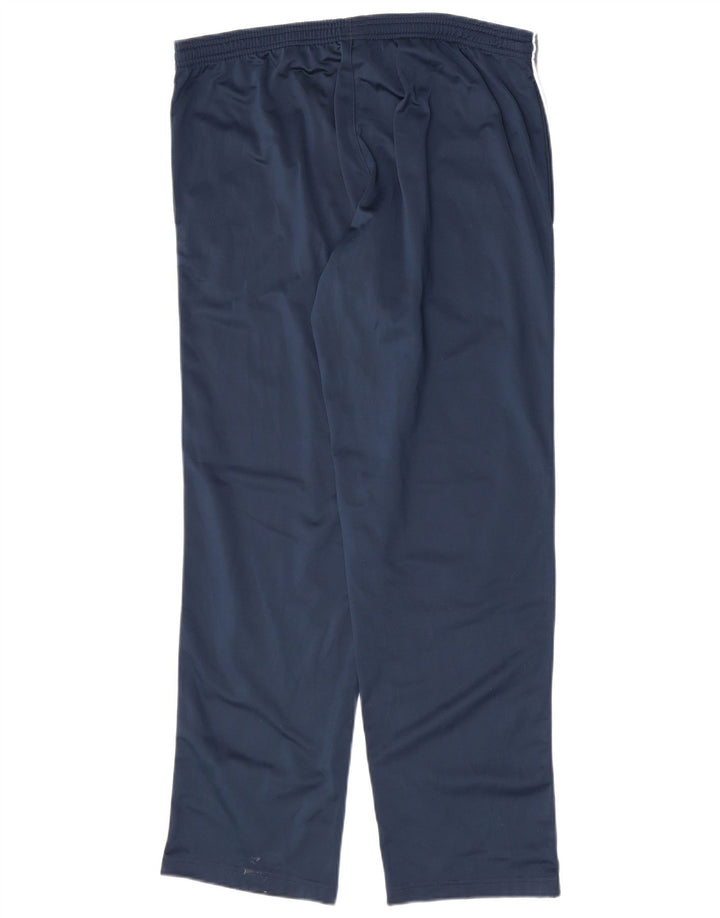 Reebok Pantalon De Survêtement Homme Large Bleu Marine Polyester
