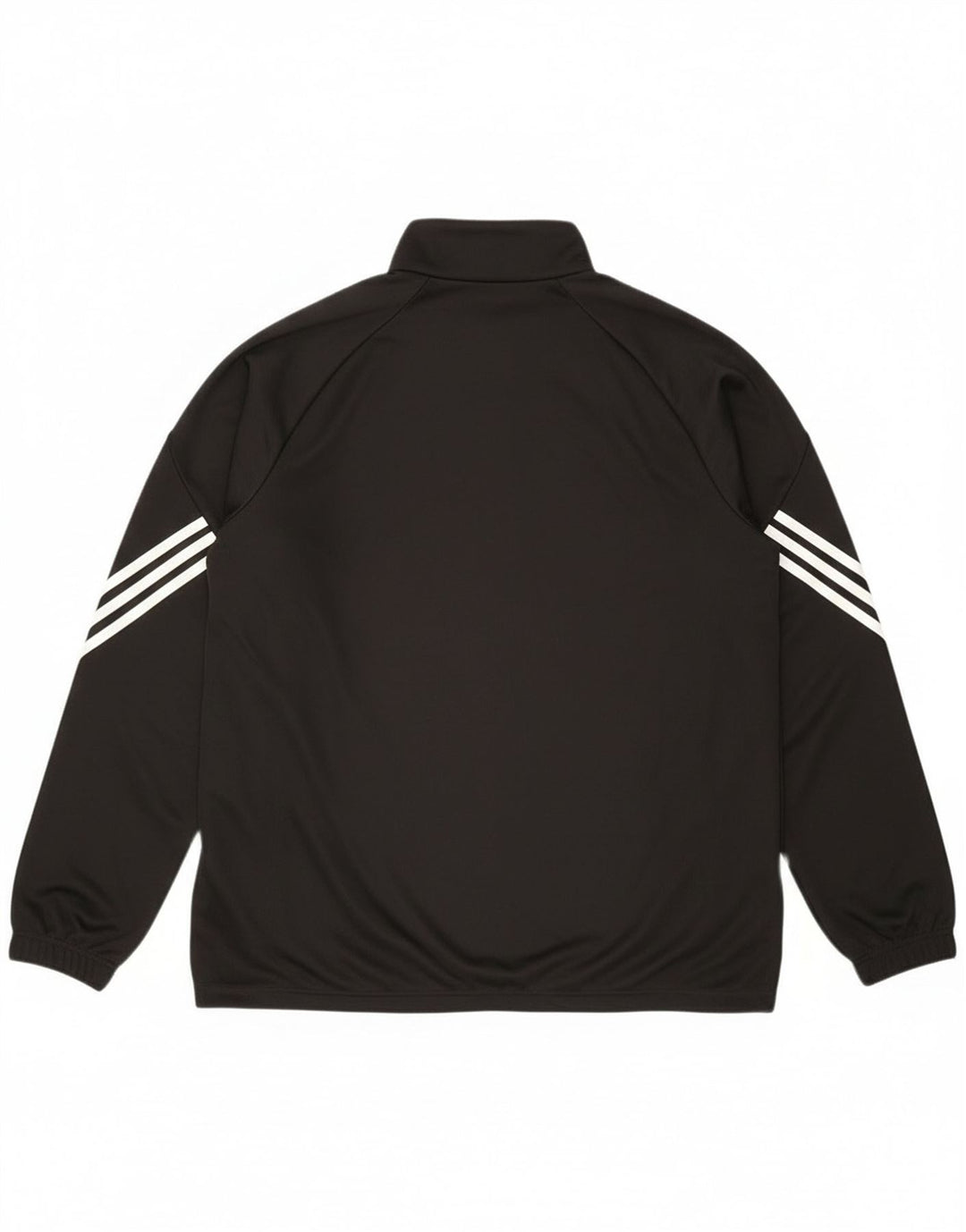 Adidas Hommes Climalite Zip Neck Pull Survêtement Top XL Noir Polyester
