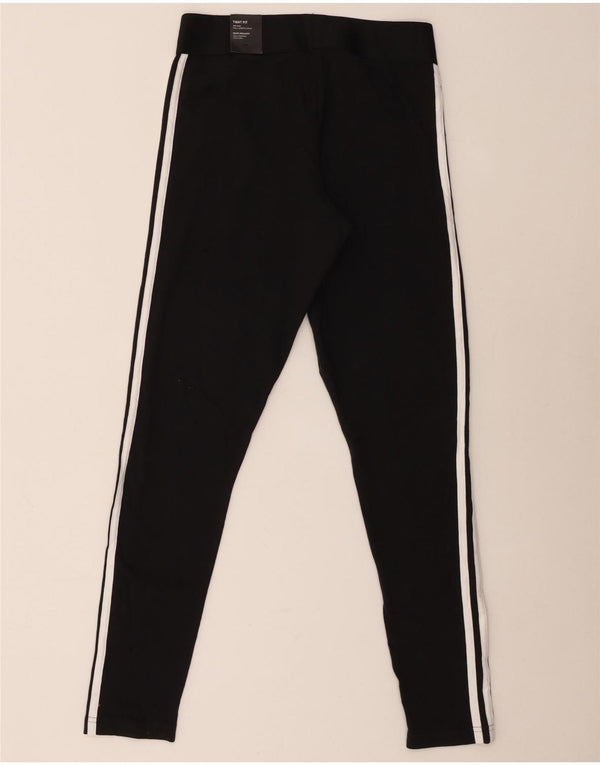 Adidas Leggings Femme UK 12/14 Moyen Noir