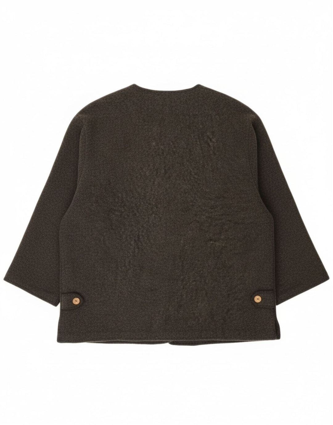 Street One Veste blazer surdimensionnée à 4 boutons pour femme EU 36 Petite laine grise