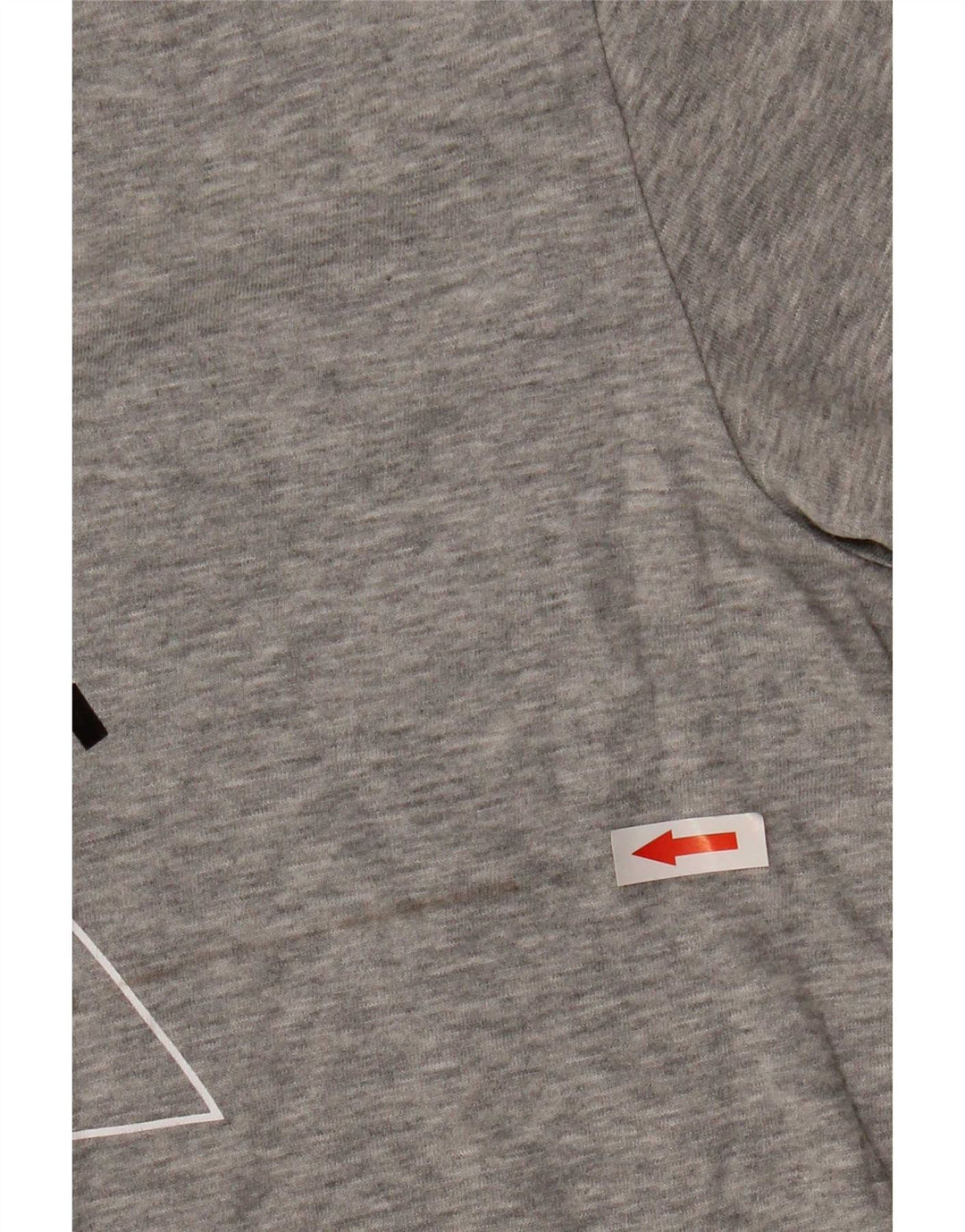 Nike T-shirt graphique pour homme en coton gris Taille L