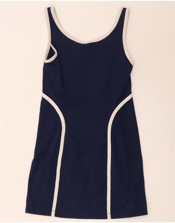 Robe de tennis Nike Dri Fit pour femme US 8/10 Bleu marine moyen Colourblock