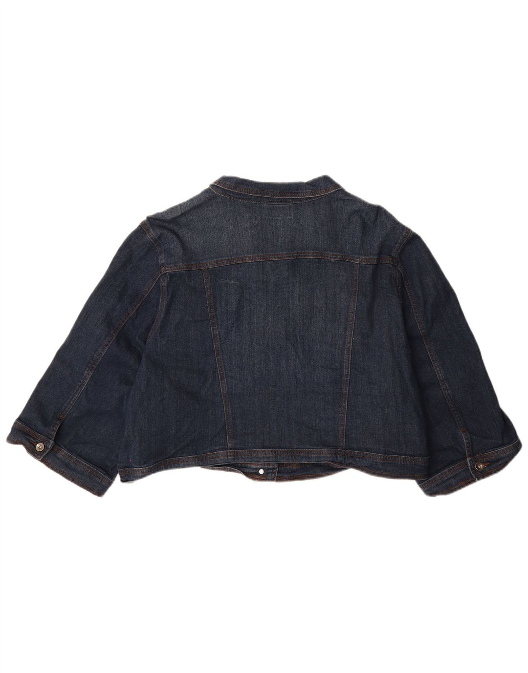 Autograph Veste en Jean Femme UK 18 XL Bleu Marine Coton