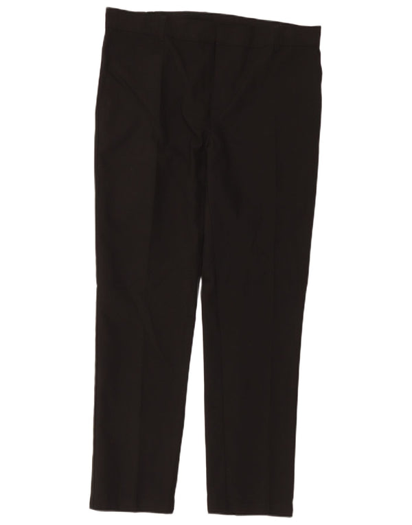 Marks & Spencer Pantalon de Costume Droit Garçon 15-16 Ans W34 L29 Noir