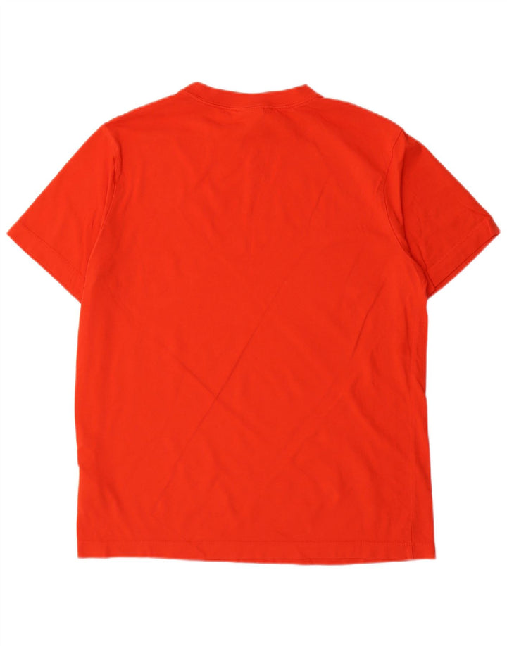 NIKE T-Shirt Homme Top XS Orange Coton