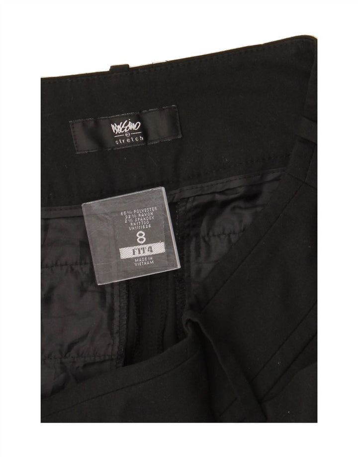 MOSSIMO Womens Bootcut Casual Trousers US 8 Medium W30 L30 Black Polyester Vintage Mossimo and Second-Hand Mossimo from Messina Hembry 