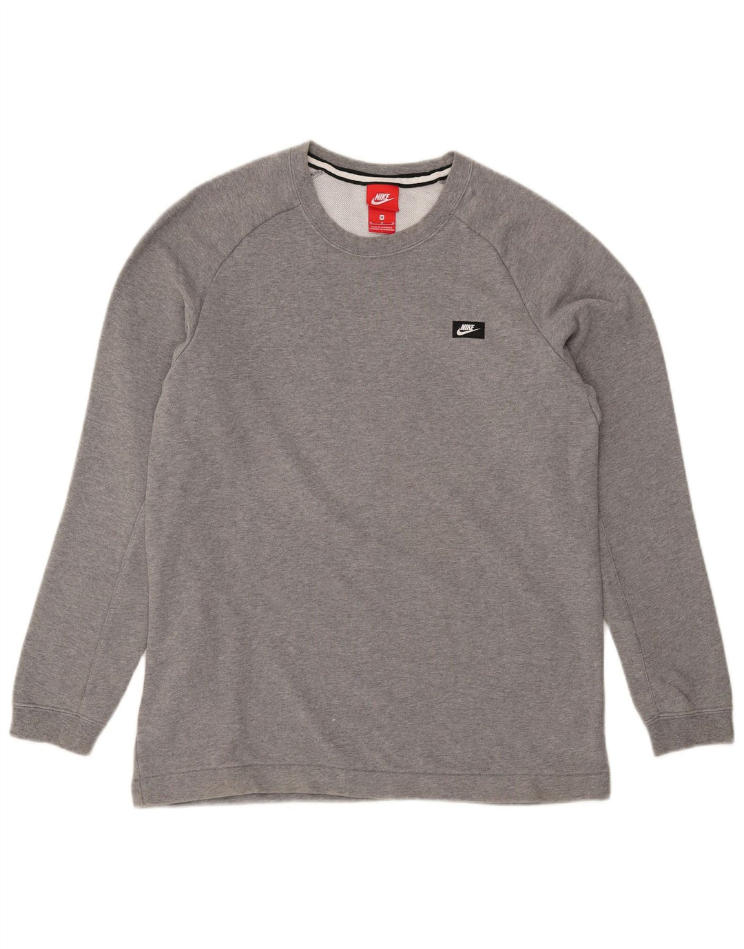 Nike Sweat-shirt en coton moucheté gris moyen pour homme