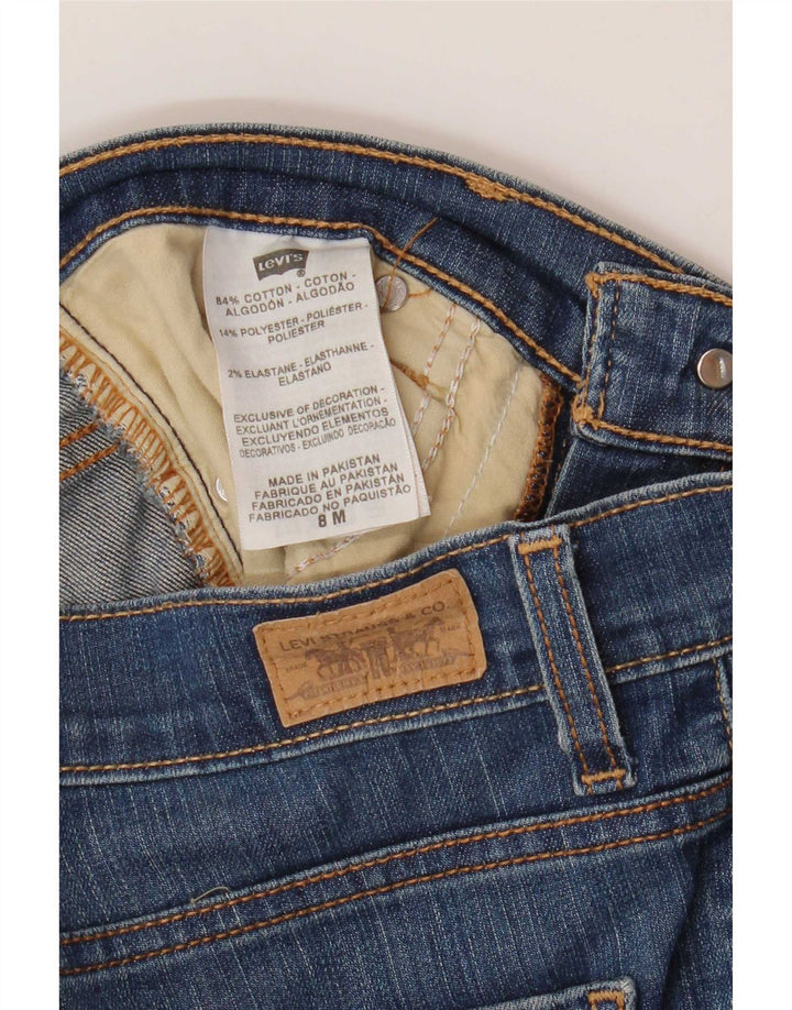 Levi's Jean bootcut 512 parfaitement amincissant pour femme US 8 Medium W30 L31 Bleu