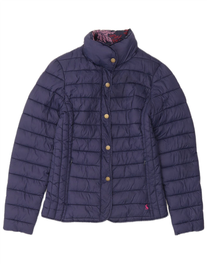Joules Veste matelassée pour femme UK 6 XS Bleu marine Polyester