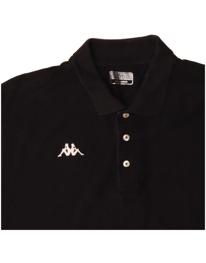 KAPPA Polo Homme 3XL Noir Coton