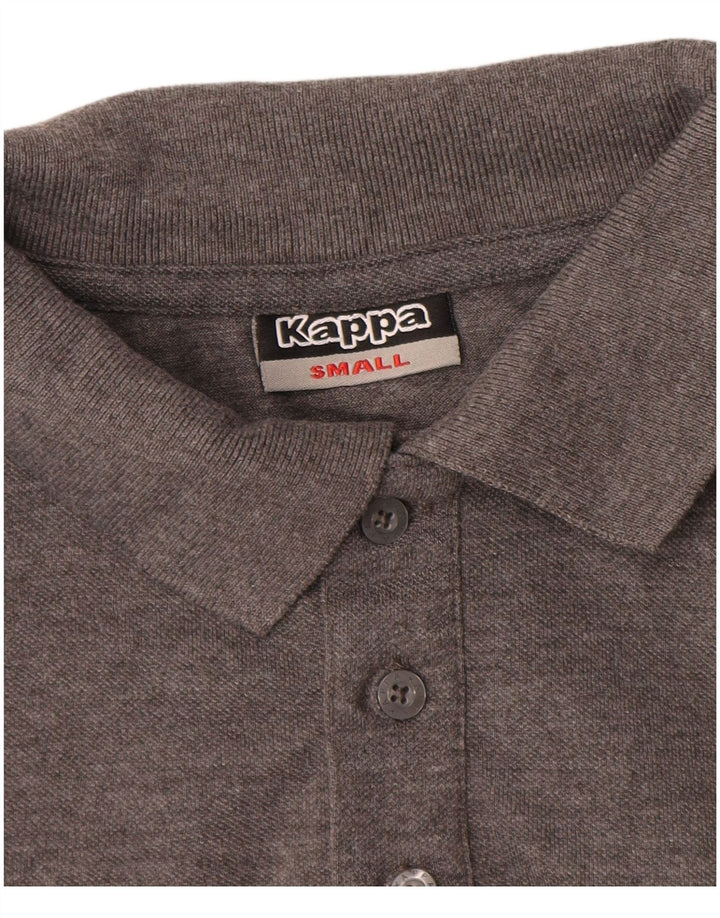 Kappa Polo Homme Petit Gris Polyester