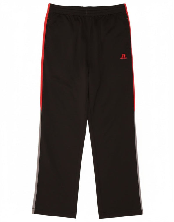 Russell Athletic Pantalon de survêtement pour garçon 14-15 ans Noir Taille L