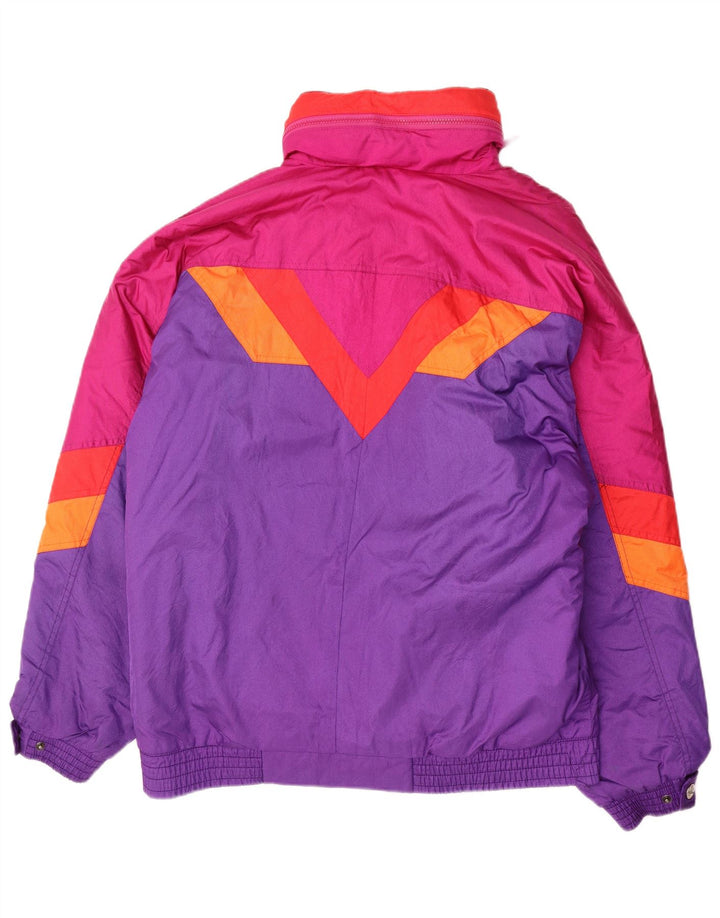 Schneider Survêtement de ski complet pour homme EU 50 Large Violet Colourblock Polyamide