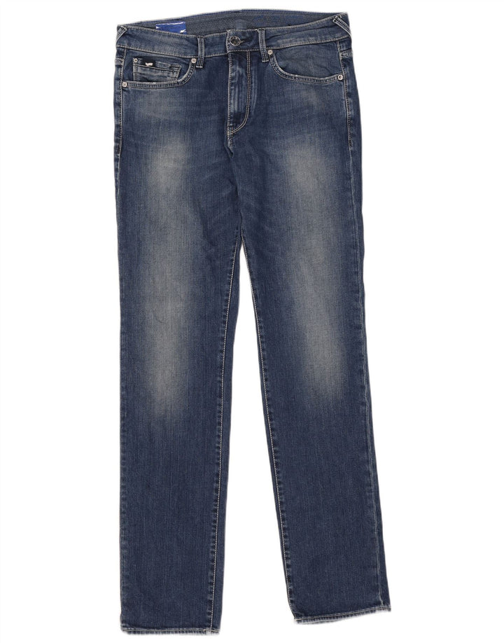 Gas Jean Slim Homme W32 L34 Bleu Coton