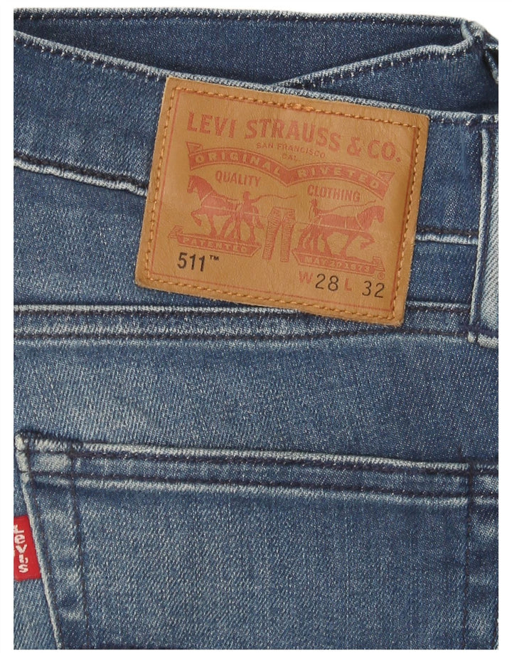 LEVI'S Jean Slim 511 Femme W28 L32 Bleu Coton