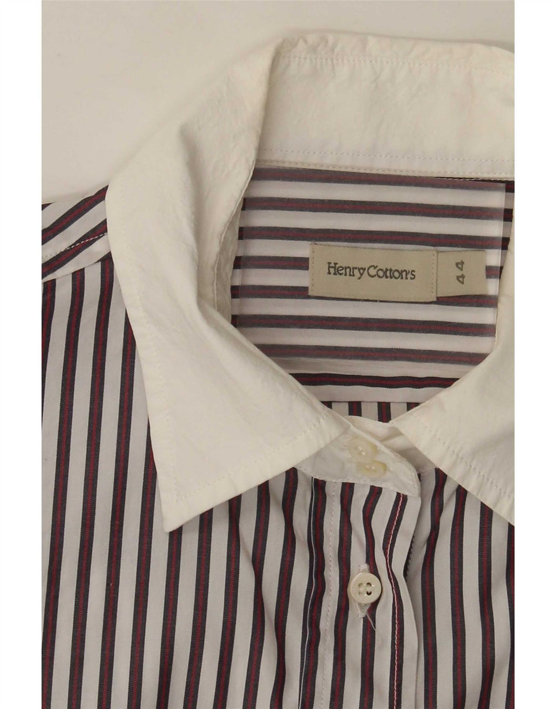 Henry Cottons Chemise femme IT 44 Medium White Pinstripe