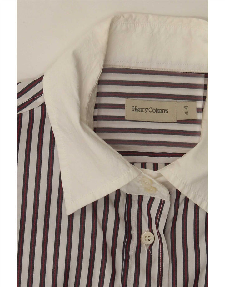 Henry Cottons Chemise femme IT 44 Medium White Pinstripe